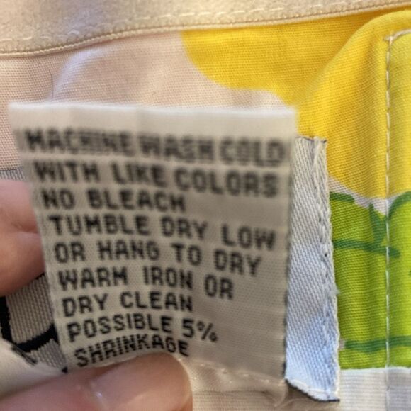 Lily Pulitzer Strapless Dress in Pink/Yellow/Green Floral Print. Size 2. - Picture 9 of 9